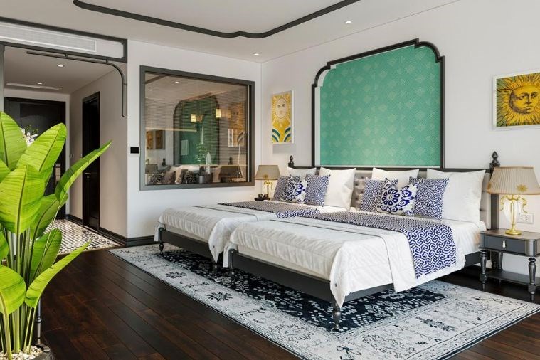 Phòng Deluxe Double & Twin with Garden view